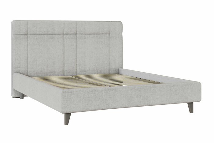 Кровать Вита 160х200 серо-бежевого цвета - лучшие Кровати для спальни в INMYROOM