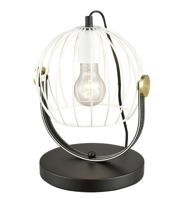 Настольная лампа Pasquale белого цвета - купить Настольные лампы по цене 4267.0
