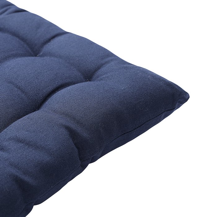 Подушка на стул Essential 40х40 темно-синего цвета - лучшие Декоративные подушки в INMYROOM