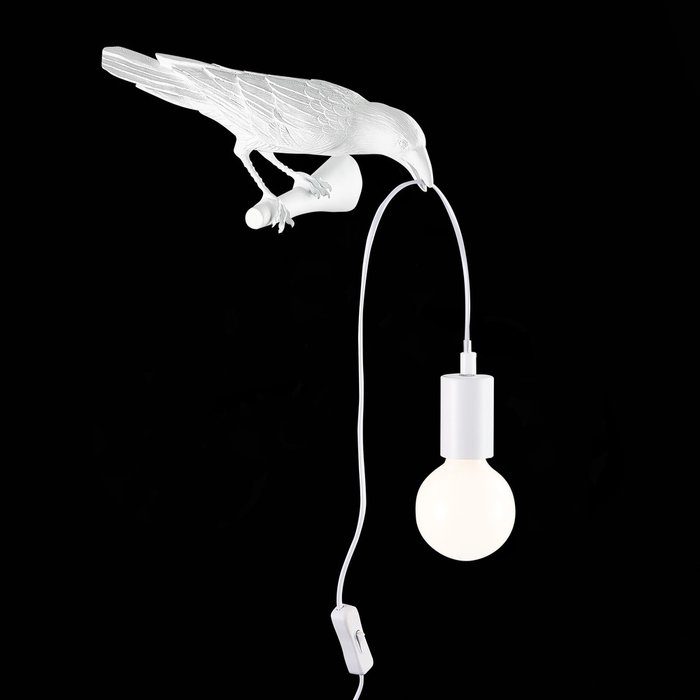 Светильник настенный Белый E27 1*40W GAVI - лучшие Бра и настенные светильники в INMYROOM