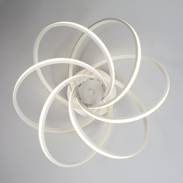 Светодиодный потолочный светильник 90044/6 белый - лучшие Потолочные светильники в INMYROOM