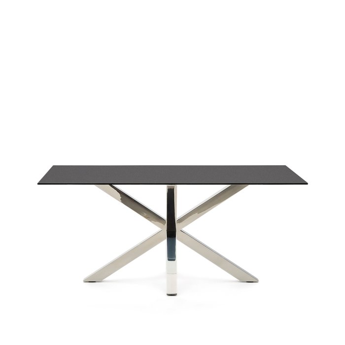 Обеденный сто Arya Argo черного цвета - купить Обеденные столы по цене 167990.0