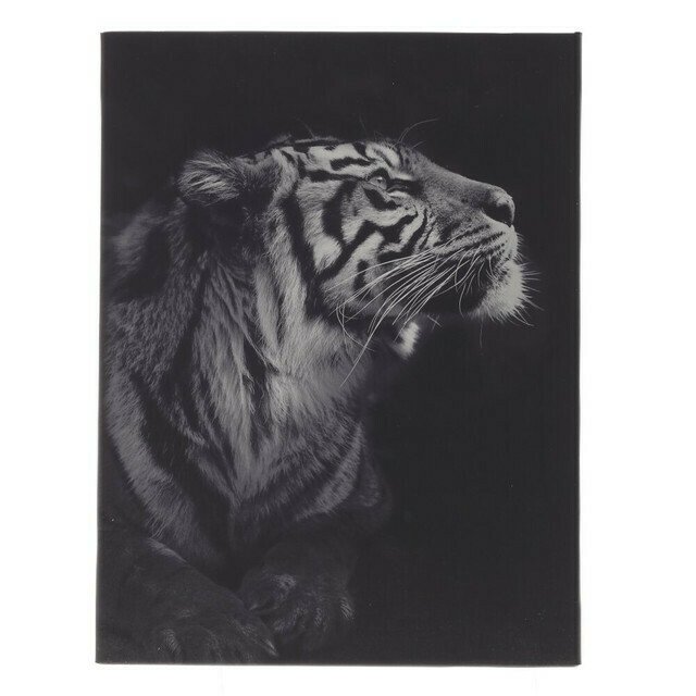 Панно Тигр черного цвета