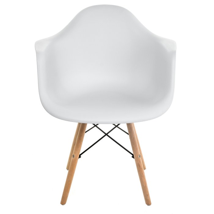 Стул Ron белого цвета - лучшие Обеденные стулья в INMYROOM