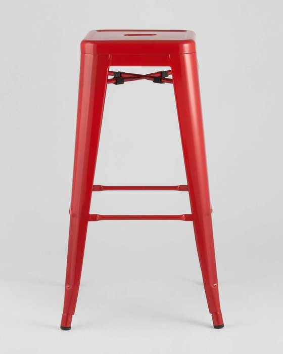 Барный стул Tolix красного цвета - лучшие Барные стулья в INMYROOM