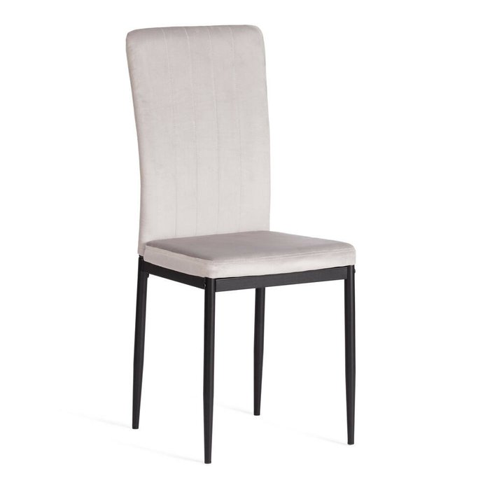 Комплект из четырех стульев Verter светло-серого цвета - купить Обеденные стулья по цене 11360.0