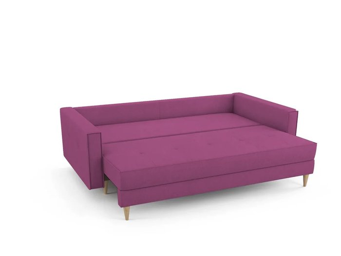 Диван раскладной Отто пурпурного цвета - купить Прямые диваны по цене 58200.0