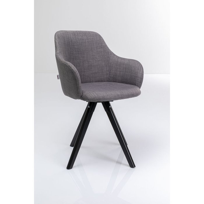 Стул вращающийся Lady серого цвета - купить Обеденные стулья по цене 38580.0