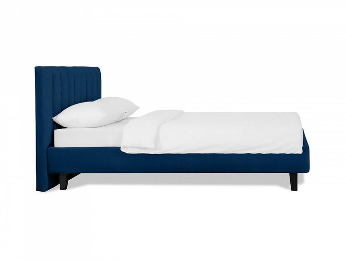 Кровать Queen Sofia L 160х200 темно-синего цвета - лучшие Кровати для спальни в INMYROOM
