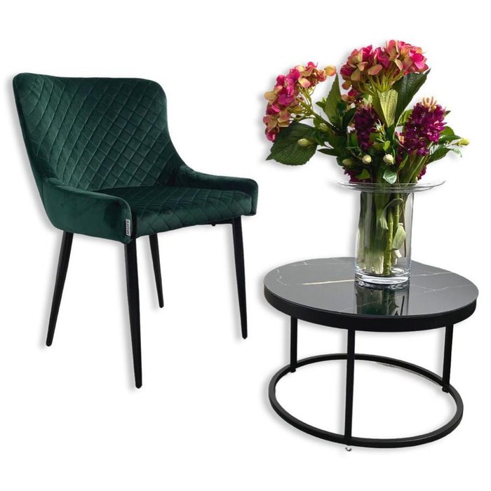 Стул Sorrel зеленого цвета - купить Обеденные стулья по цене 6480.0