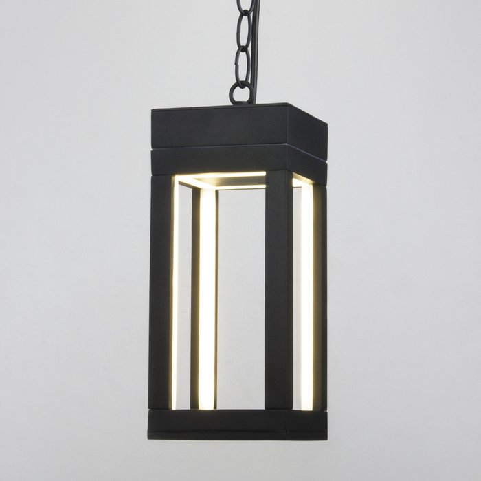 Уличный подвесной светодиодный светильник Frame черного цвета - лучшие Подвесные уличные светильники в INMYROOM