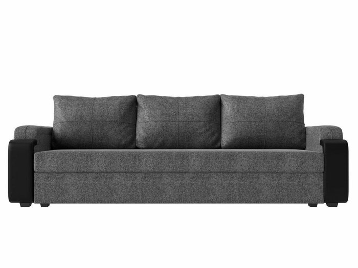 Прямой диван-кровать Николь лайт серого цвета - купить Прямые диваны по цене 27999.0