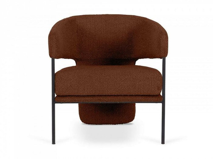Кресло Loti коричневого цвета - купить Интерьерные кресла по цене 42930.0