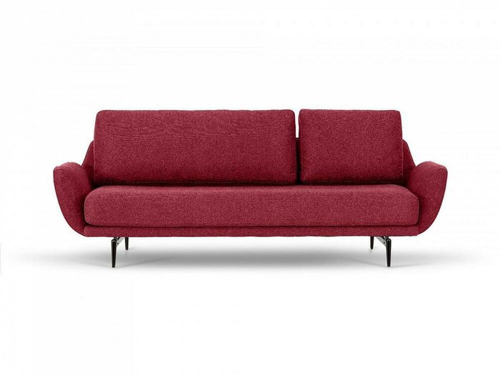 Диван Ispani красного цвета - купить Прямые диваны по цене 91980.0