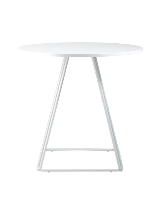 Стол обеденный Kon белого цвета - купить Обеденные столы по цене 8990.0