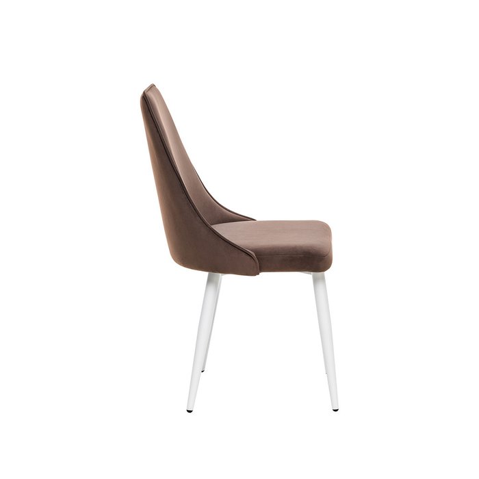 Стул Эби коричневого цвета - лучшие Обеденные стулья в INMYROOM