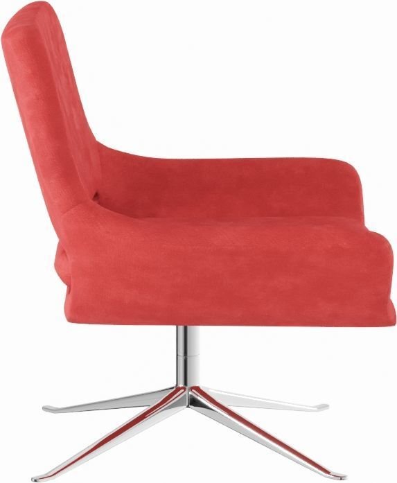 Кресло Корона elixir красного цвета - лучшие Интерьерные кресла в INMYROOM