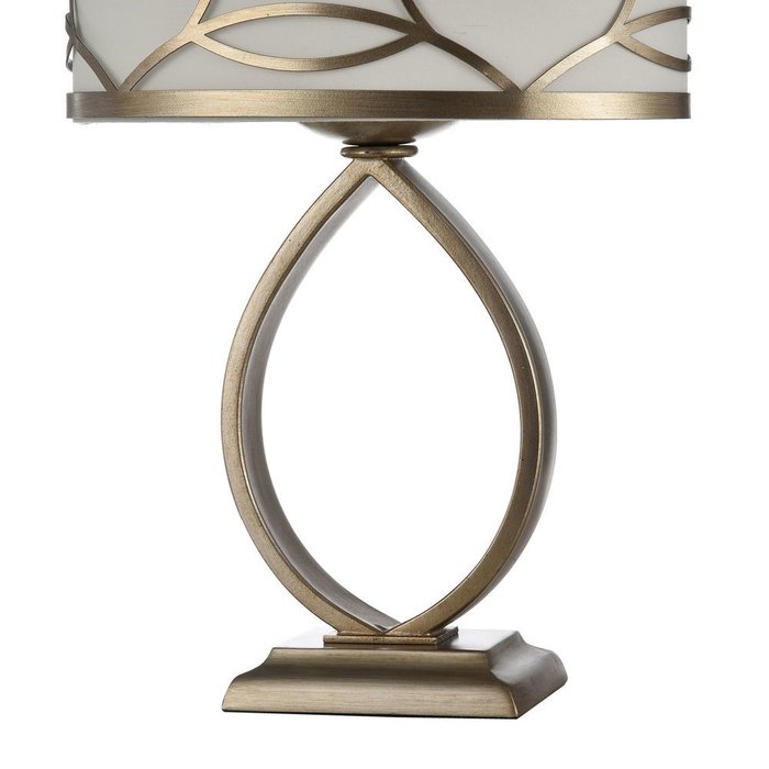 Настольная лампа Fibi с кремовым абажуром - купить Настольные лампы по цене 13690.0