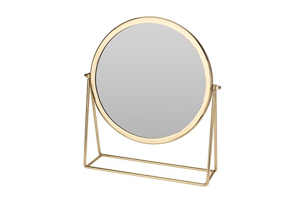  Зеркало настольное круглой формы