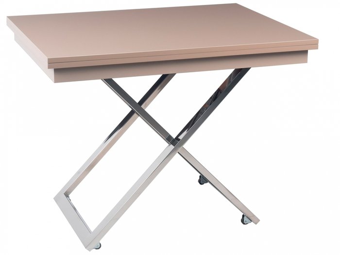Стол-трансформер Cross G41 цвета капучино глянец - купить Обеденные столы по цене 42590.0