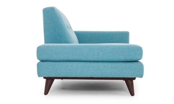Прямой диван голубого цвета - лучшие Прямые диваны в INMYROOM