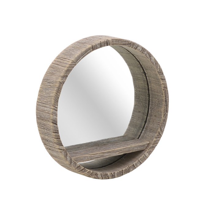 Зеркало настенное в деревянной раме 