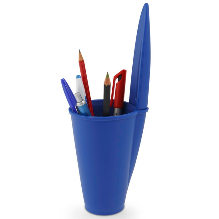 Подставка для ручек bic синяя