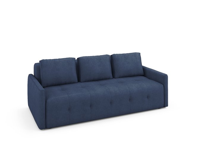 Диван раскладной Bronks синего цвета - лучшие Прямые диваны в INMYROOM