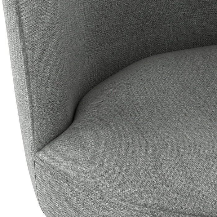 Набор из двух стульев Quilda серого цвета - лучшие Обеденные стулья в INMYROOM