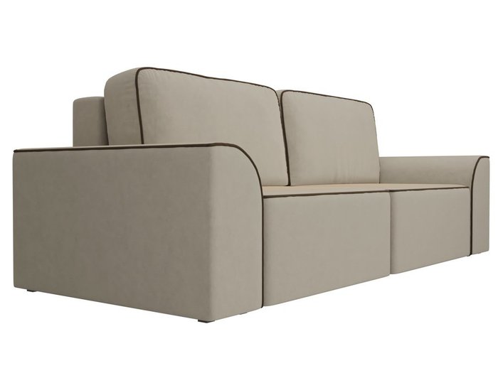 Прямой диван-кровать Вилсон бежевого цвета - лучшие Прямые диваны в INMYROOM