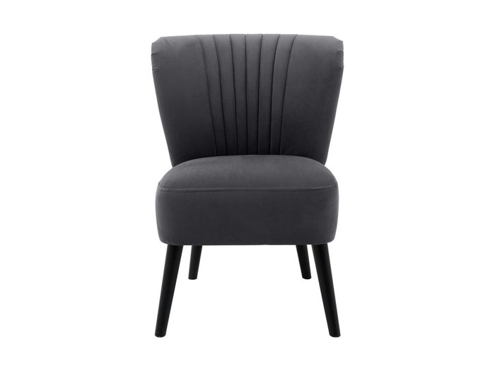 Кресло Barbara темно-серого цвета - купить Интерьерные кресла по цене 12590.0