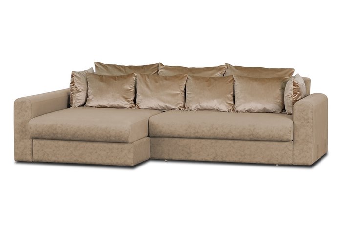 Угловой диван-кровать Мэдисон Черри темно-бежевого цвета - купить Угловые диваны по цене 47990.0