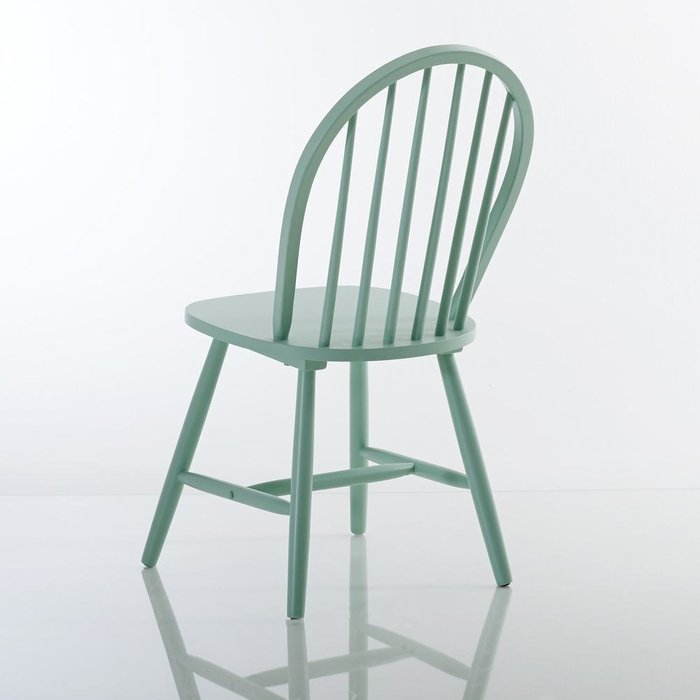 Комплект из двух стульев Windsor зеленого цвета - купить Обеденные стулья по цене 20799.0