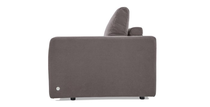 Прямой диван-кровать Бруно серо-коричневого цвета  - лучшие Прямые диваны в INMYROOM
