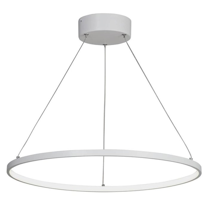 Подвесной светодиодный светильник из металла белого цвета - купить Подвесные светильники по цене 7800.0