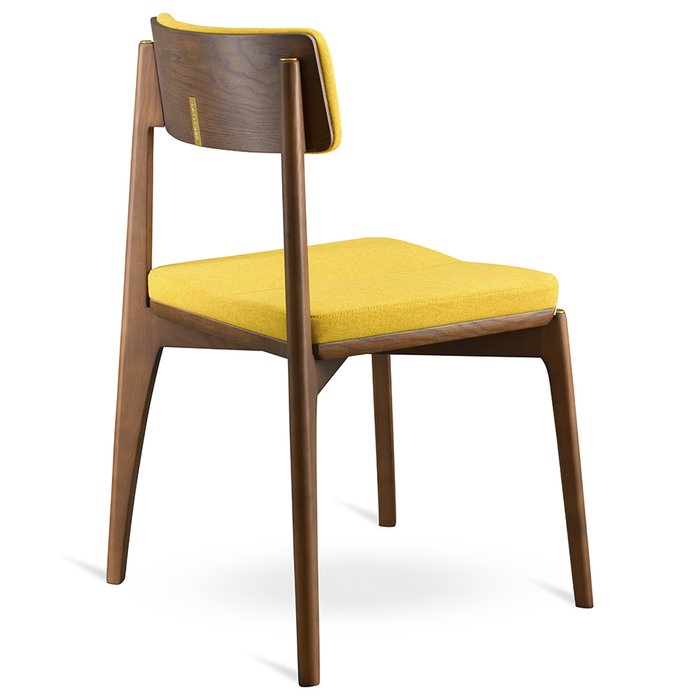 Стул Aska горчично-коричневого цвета  - лучшие Обеденные стулья в INMYROOM