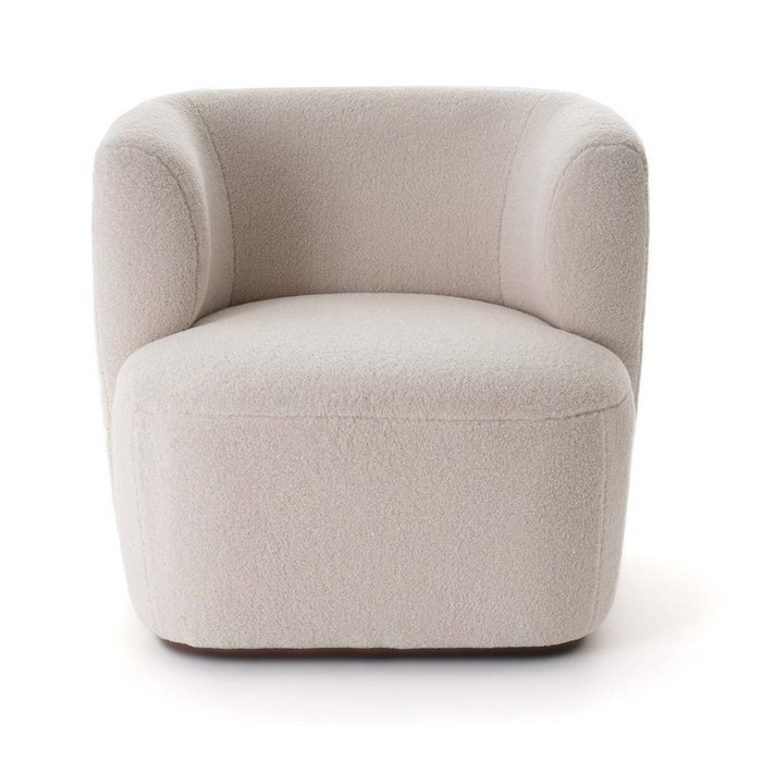Кресло из малой пряжи Nidou бежевого цвета - купить Интерьерные кресла по цене 39718.0