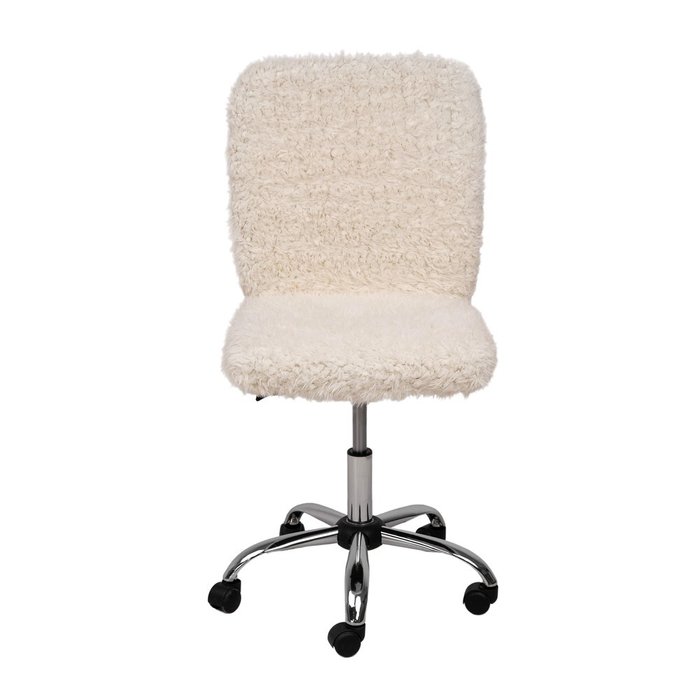 Кресло поворотное Fluffy светло-бежевого цвета - купить Офисные кресла по цене 10990.0