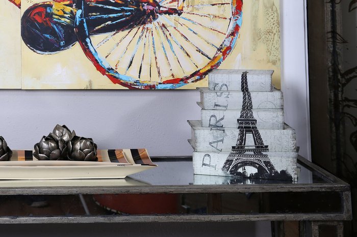 Шкатулки, муляж книг PARIS (5 шт) - лучшие Шкатулки в INMYROOM