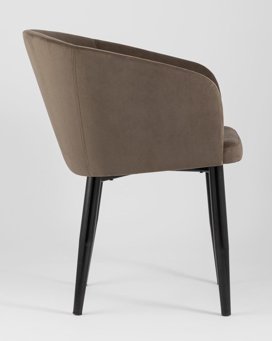 Стул Ральф коричневого цвета - лучшие Обеденные стулья в INMYROOM