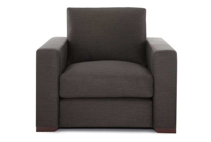 Кресло Coventry коричнево-серого цвета - купить Интерьерные кресла по цене 45000.0