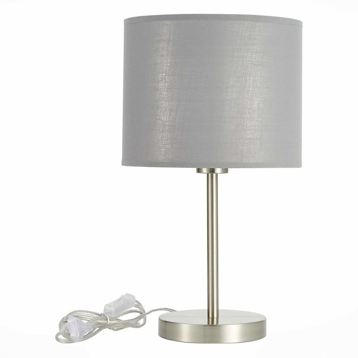 Настольная лампа Brescia серого цвета - купить Настольные лампы по цене 4880.0