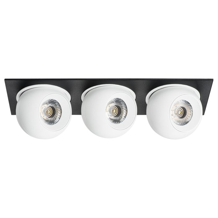 Светильник INTERO LED 9W*3 850LM*3 24G ЧЕРНЫЙ/БЕЛЫЙ 4000K (217537+217064+217064+217064) Светильник INTERO LED 9W*3 850LM*3 24G ЧЕРНЫЙ/БЕЛЫЙ 4000K (217537+217064+217064+217064)