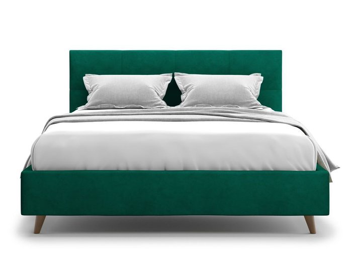 Кровать Garda 140х200 зеленого цвета