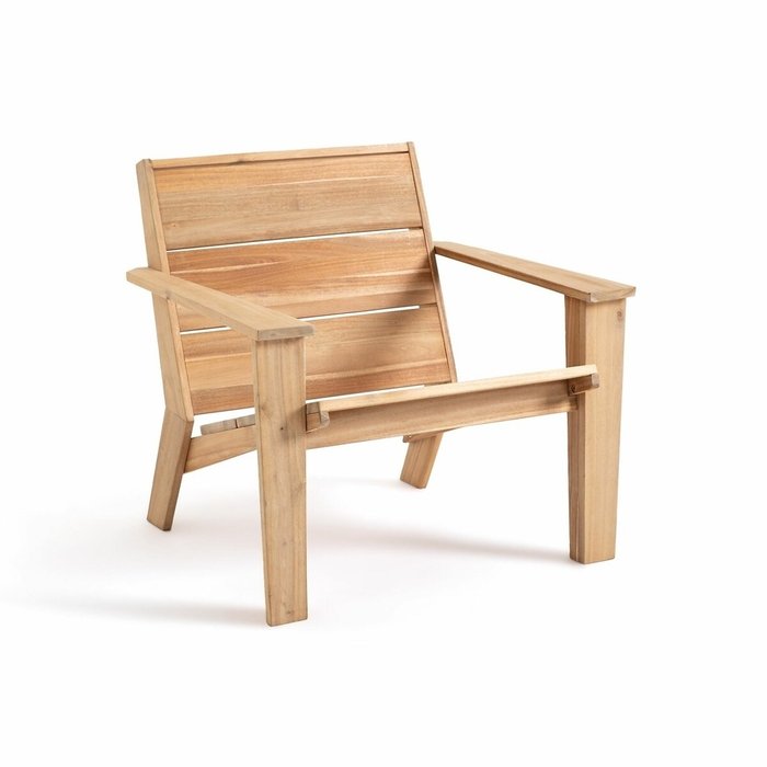 Кресло для сада из акации Rphir бежевого цвета - купить Садовые кресла по цене 17199.0
