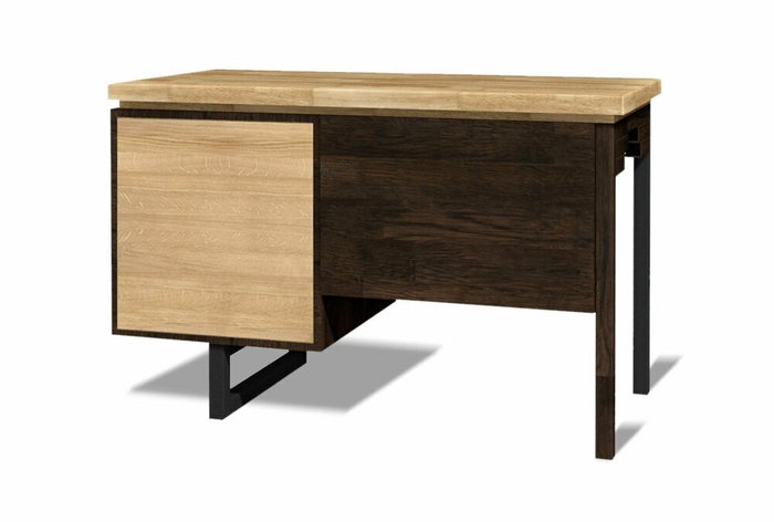 Стол письменный Cube Design светло-коричневого цвета - купить Письменные столы по цене 103110.0