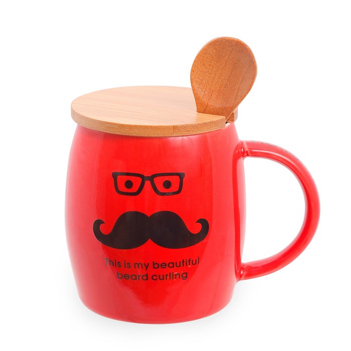 Кружка Red Mr. Mustache