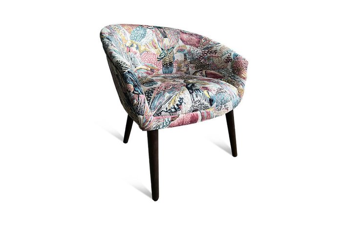 Кресло Тиана розового цвета - купить Интерьерные кресла по цене 28485.0