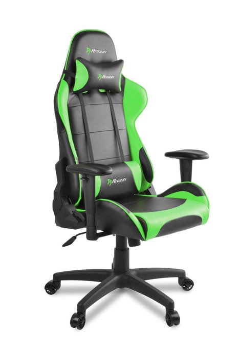 Кресло игровое Verona черно-зеленого цвета - лучшие Офисные кресла в INMYROOM