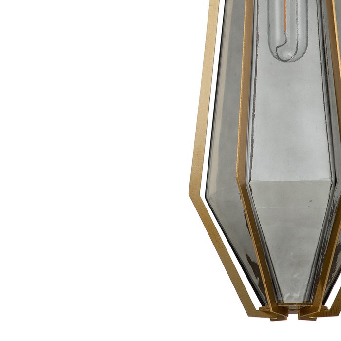Подвесной светильник Vista дымчато-золотого цвета - лучшие Подвесные светильники в INMYROOM